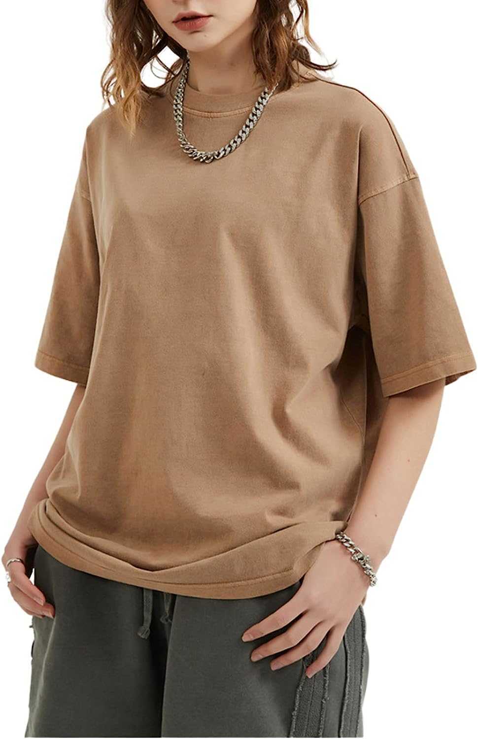 {stussys}Men's Eden Aelfric Cotton Wash Solid Color T-shirt Large Unisex Short Sleeve Street Dress Rap Hip Hop Basic T-shirt Top 1D, #418 green
{stussys}Men's Eden Aelfric Cotton Wash Solid Color T-shirt Large Unisex Short Sleeve Street Dress Rap Hip Hop Basic T-shirt Top 1D, #418 green