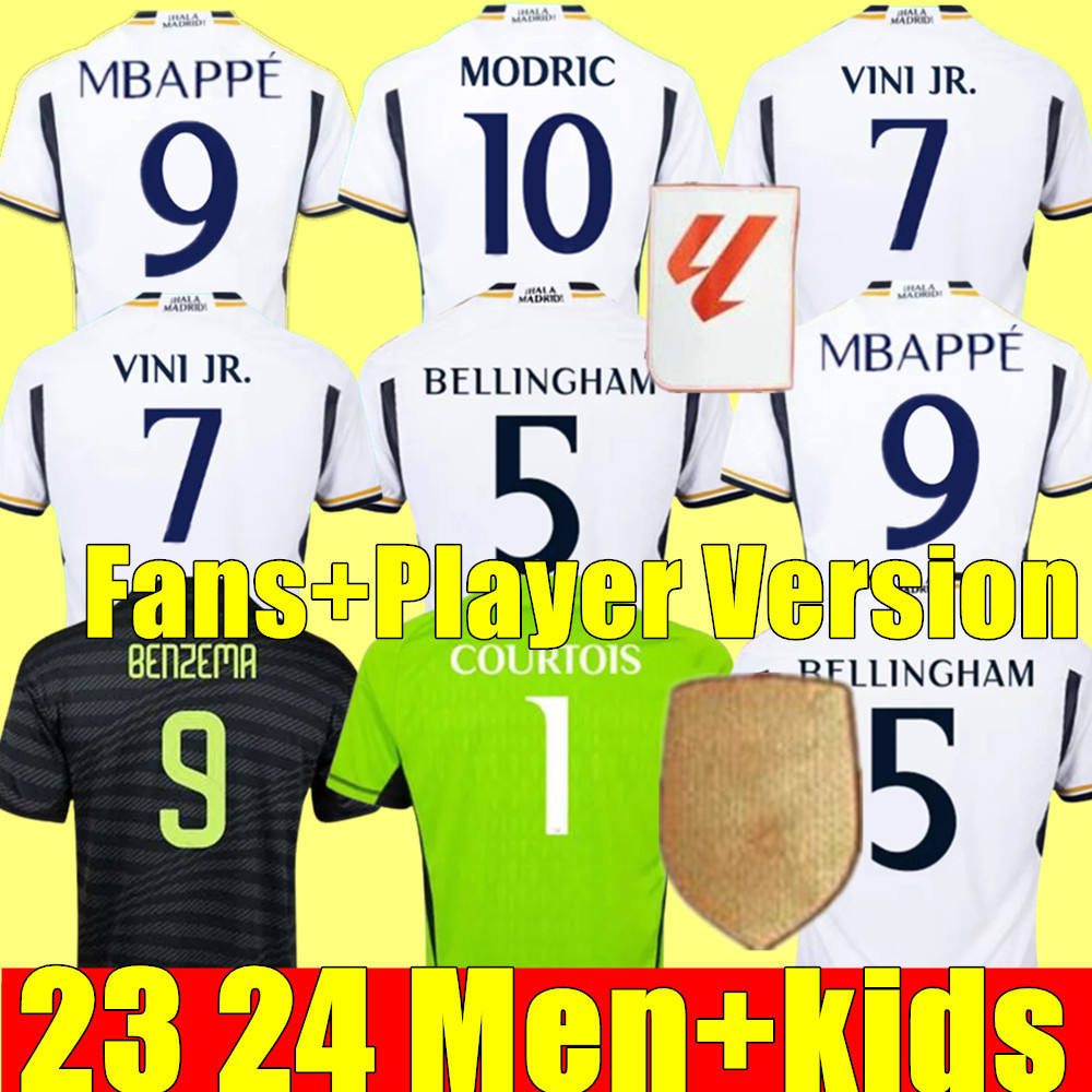 2023 BELLINGHAM VINI JR soccer jerseys REal Tchouameni 23 24 football shirt JOSELU CAMAVINGA ALABA Rodrygo LONG SLEEVE Camisetas men kids kit uniforms fans player, 23/24 adult home+player version
2023 BELLINGHAM VINI JR soccer jerseys REal Tchouameni 23 24 football shirt JOSELU CAMAVINGA ALABA Rodrygo LONG SLEEVE Camisetas men kids kit uniforms fans player, 23/24 adult home+player version