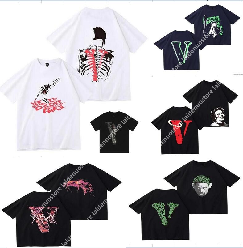 Newest Mens Womens Designers t Shirts Loose Tees Fashion Brands Tops Man s Casual Vlones Shirt Luxurys Clothing Polos Shorts Sleeve Clothes White Blue Yellow, Custo23
Newest Mens Womens Designers t Shirts Loose Tees Fashion Brands Tops Man s Casual Vlones Shirt Luxurys Clothing Polos Shorts Sleeve Clothes White Blue Yellow, Custo23