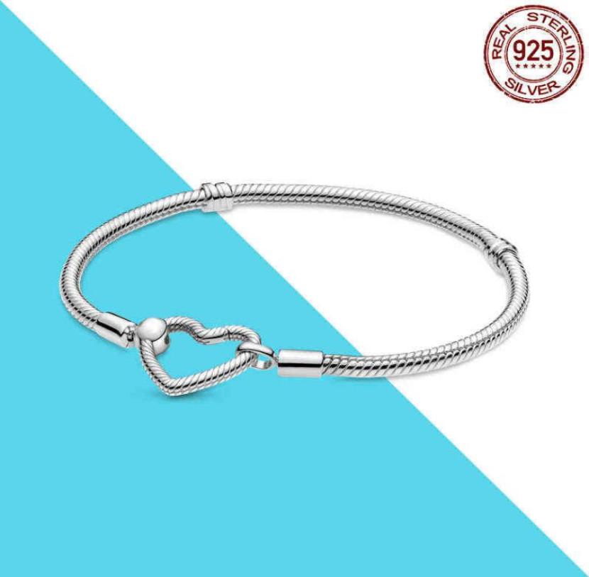 Chain Heart Buckle Bracelet 925 Sterling Silver Fit for Charms Diy Fine Jewelry Making Women Gift6390759
Chain Heart Buckle Bracelet 925 Sterling Silver Fit for Charms Diy Fine Jewelry Making Women Gift6390759