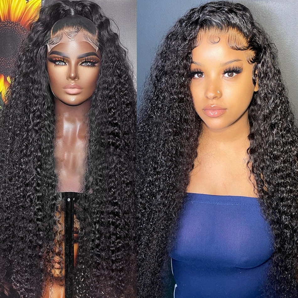 Water Wave 13x4 lace Human Hair Wigs Brazilian Pre Plucked Deep Curly Lace Wigs Remy For Women 13X6 Lace Front Human Hair Wigs, Natural color
Water Wave 13x4 lace Human Hair Wigs Brazilian Pre Plucked Deep Curly Lace Wigs Remy For Women 13X6 Lace Front Human Hair Wigs, Natural color