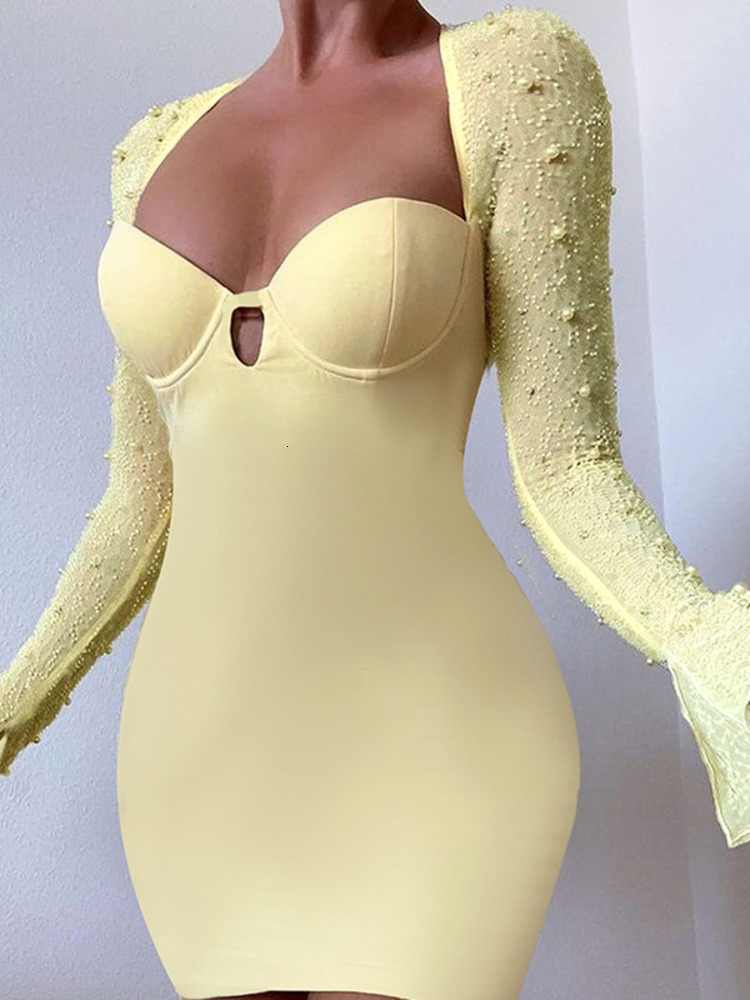 Casual Dresses Mozision Sexy Strapless Hollow Out Ruched Mini For Women Robe Autumn Pearl Full Sleeve Bodycon Club Party Vestido 221119, Blue
Casual Dresses Mozision Sexy Strapless Hollow Out Ruched Mini For Women Robe Autumn Pearl Full Sleeve Bodycon Club Party Vestido 221119, Blue