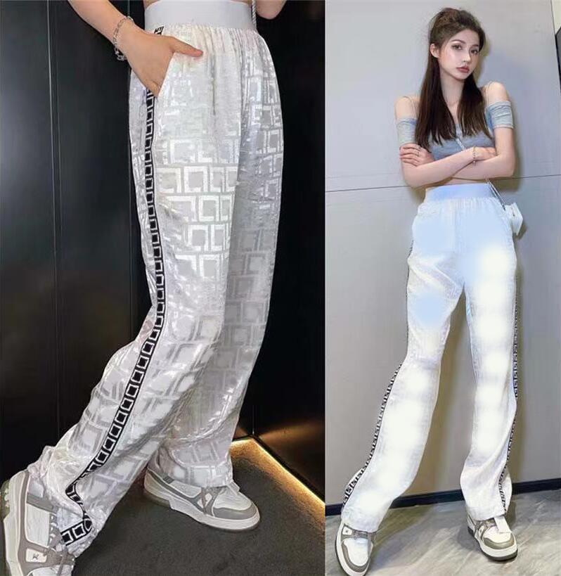 Designer casual Women pants F Letter print Summer slim tracksuit pants corset foot canary wide leg pants trend comfortable and lightweight, Pleuche---001
Designer casual Women pants F Letter print Summer slim tracksuit pants corset foot canary wide leg pants trend comfortable and lightweight, Pleuche---001
