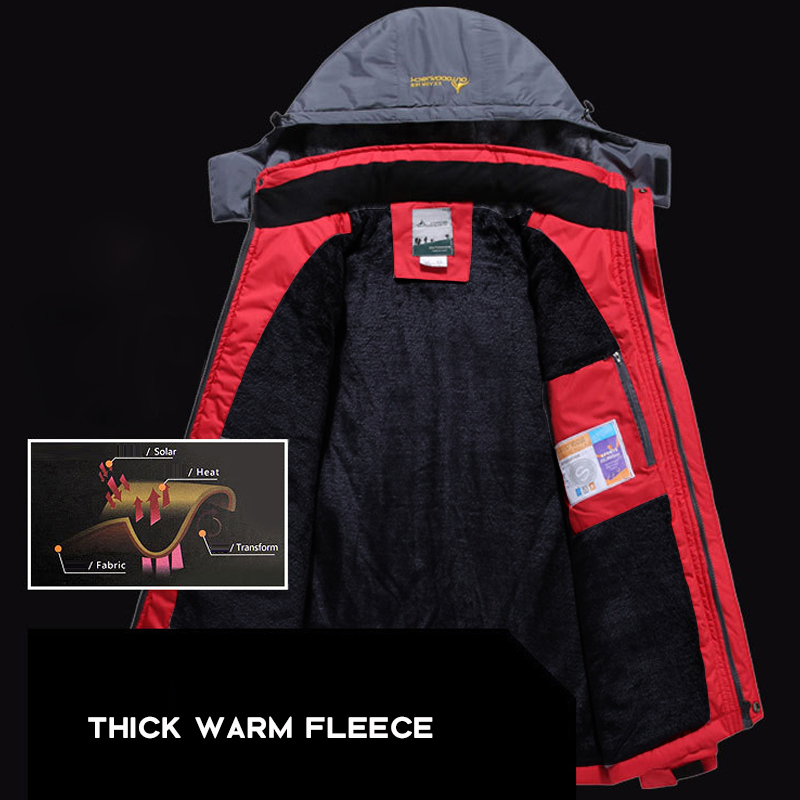 Winter Ski Suit For Men Waterproof Ski Jacket Pants Set Windproof Keep Warm Outdoor Snow Skiing and Snowboarding Jacket Men