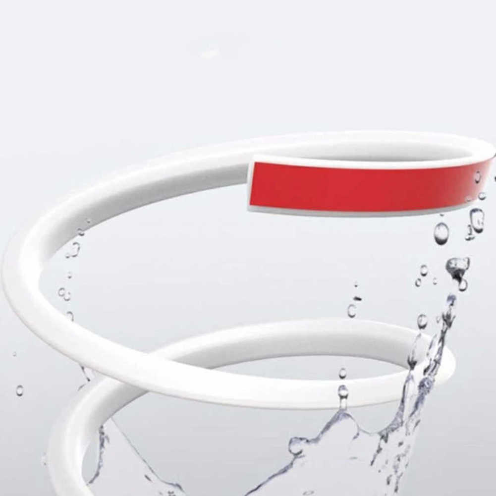 Bathroom Retention Water Barrier Strip Dry Wet Separation Silicone Seal Strip Bendable Barrier Water Stopper 30/50/80/100/200cm