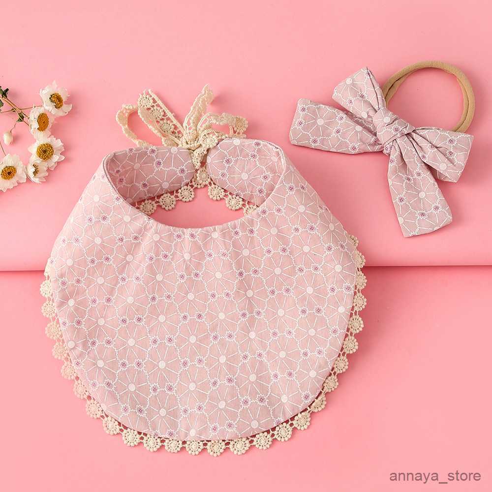 Bibs Cloths Baby Headband Tassel Saliva Towel Floral Print Newborn Double Side Bibs Boys Girls Cloths Feeding Stuff R230628
Bibs Cloths Baby Headband Tassel Saliva Towel Floral Print Newborn Double Side Bibs Boys Girls Cloths Feeding Stuff R230628