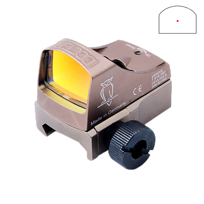 Tactical Docter Red Dot Reflex Sight 3 MOA Mini Pistol Rifle Scope Auto Brightness Control Hunting Airsoft Sight With 20mm Picatinny Rail Mount