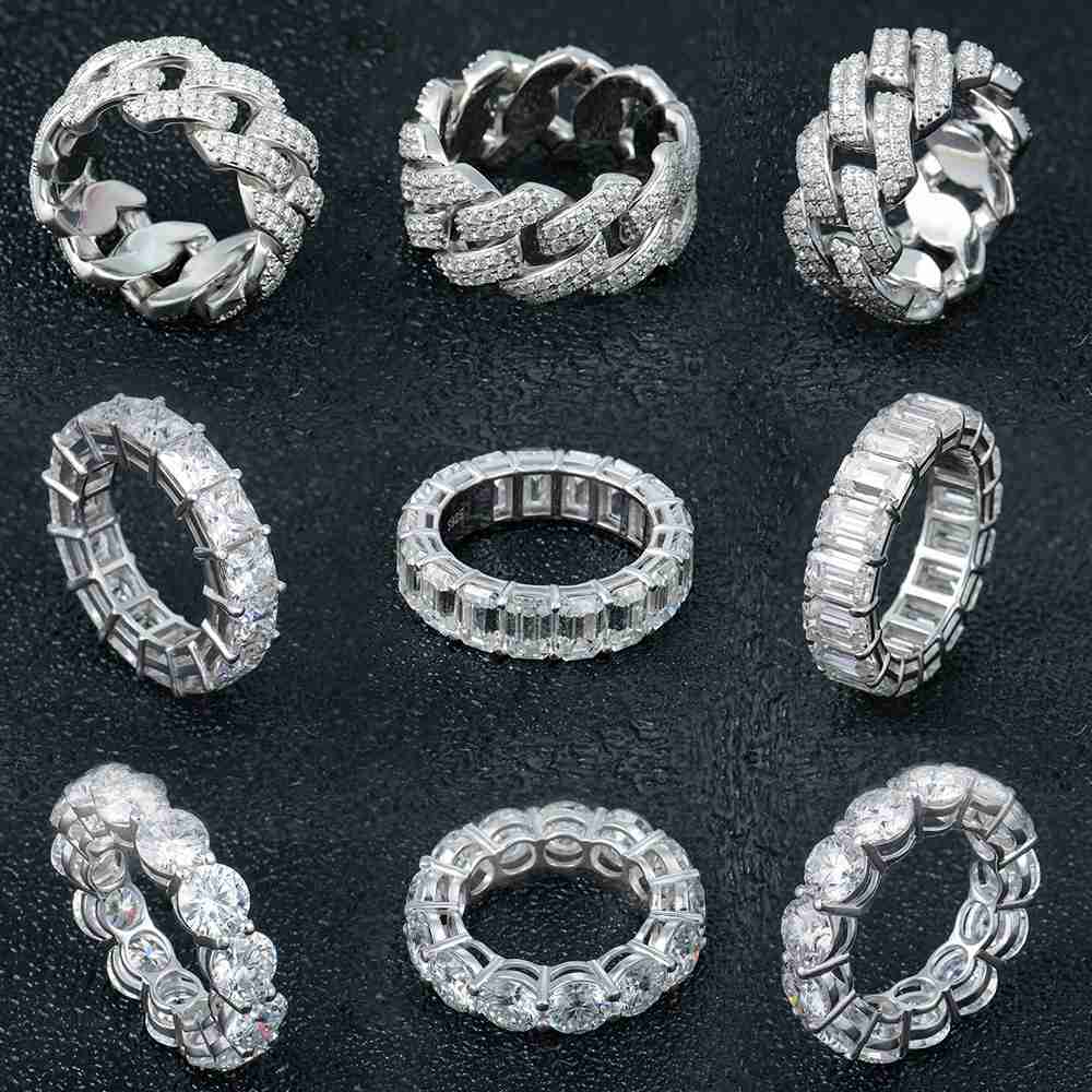Xing Yue Gem Custom Men Hip Hop Gold Plated 925 Sterling Silver Vvs Diamond Moissanite Iced Out Link Cuban Ring
Xing Yue Gem Custom Men Hip Hop Gold Plated 925 Sterling Silver Vvs Diamond Moissanite Iced Out Link Cuban Ring