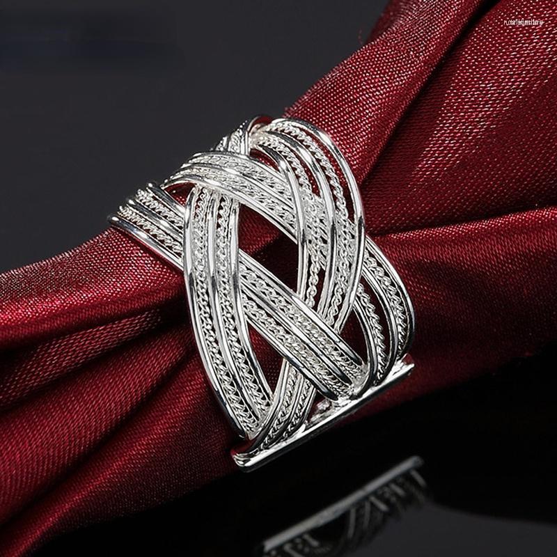 Cluster Rings NAREYO 925 Sterling Silver Big Net Weaving Ring Retro For Women Fashion Wedding Gift
Cluster Rings NAREYO 925 Sterling Silver Big Net Weaving Ring Retro For Women Fashion Wedding Gift