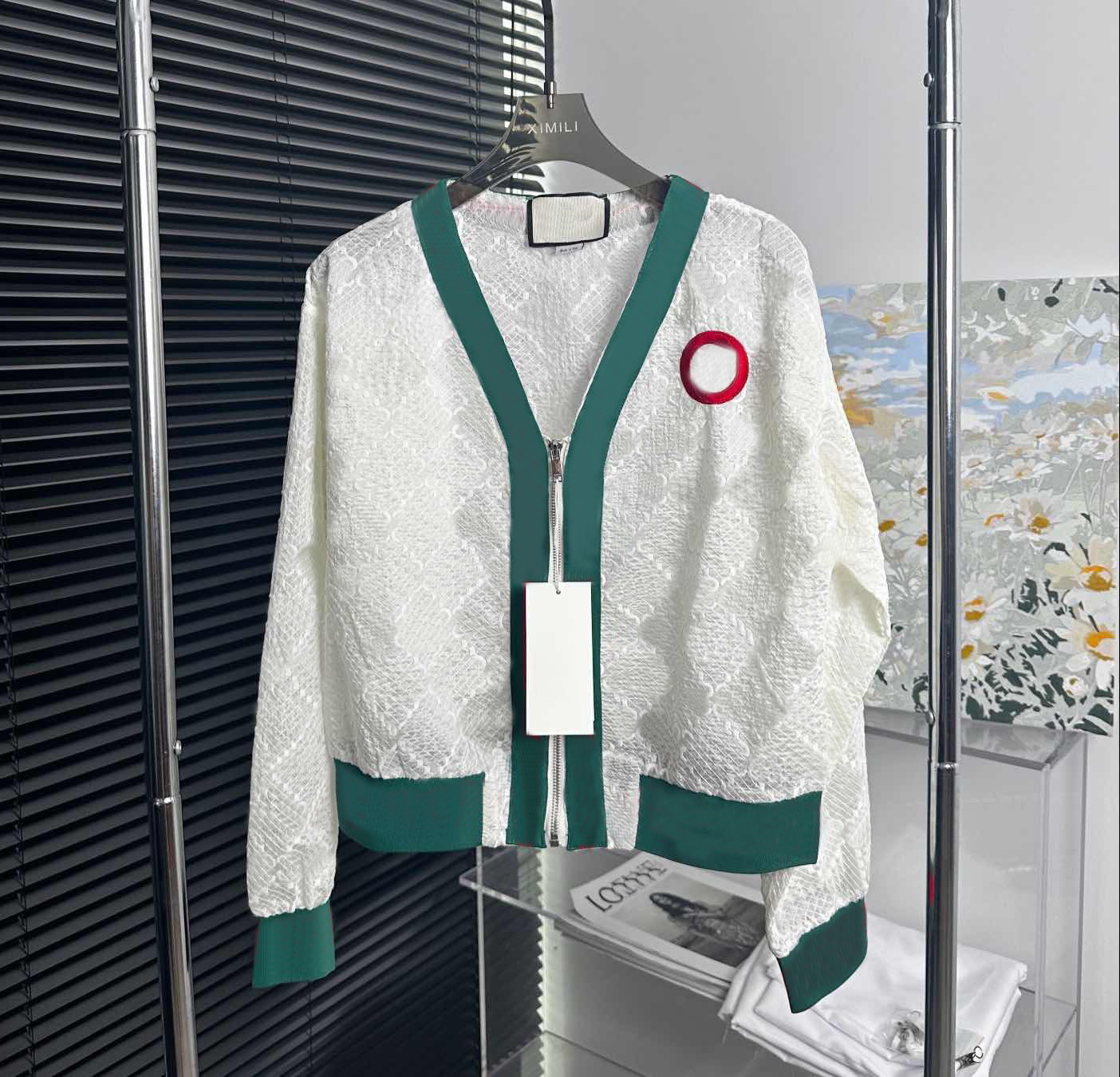 Women's sweater designer knitted cardigan Fashion autumn ribbon splicing jacket lace coat Women's Hoodie temperament Size S, White
Women's sweater designer knitted cardigan Fashion autumn ribbon splicing jacket lace coat Women's Hoodie temperament Size S, White