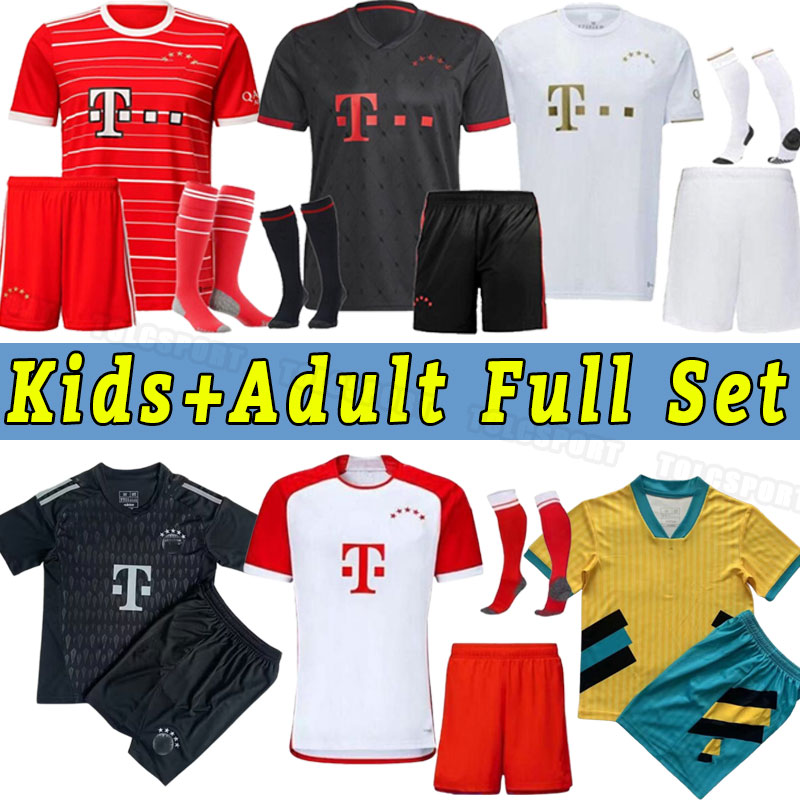 MANE 2022 2023 Bayernes Soccer Jerseys Upamecano PAVARD Muniches Goretzka NEUER MULLER LEWANDOWSKI SANE Kimmich 22 23 football shirt goalkeeper Full Set men kids 
MANE 2022 2023 Bayernes Soccer Jerseys Upamecano PAVARD Muniches Goretzka NEUER MULLER LEWANDOWSKI SANE Kimmich 22 23 football shirt goalkeeper Full Set men kids