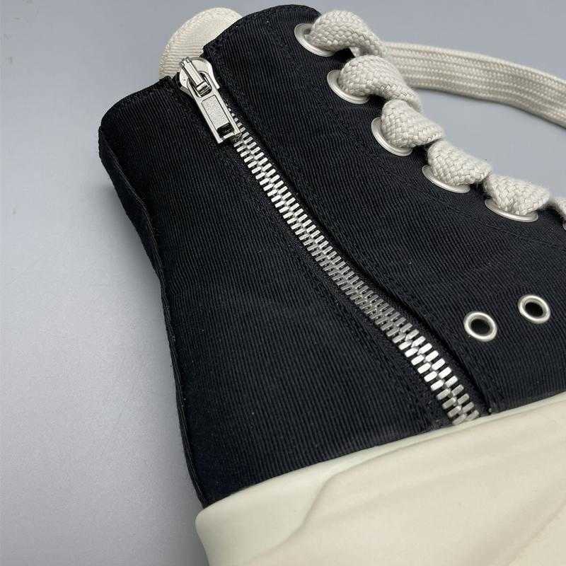 Original Rick Shoes Canvas Thick Sole Jumbo Shoeslace DRK Women Sports Shoes Owens Male Sneakers SHDW Lace-up Women's Sneaker G9S3, Black
Original Rick Shoes Canvas Thick Sole Jumbo Shoeslace DRK Women Sports Shoes Owens Male Sneakers SHDW Lace-up Women's Sneaker G9S3, Black