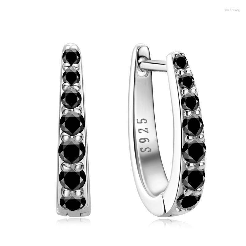 Hoop Earrings Real D Color VVS1 Moissanite Clip For Women Men Solid 925 Silver White/Black Diamond Hoops Fine Jewelry
Hoop Earrings Real D Color VVS1 Moissanite Clip For Women Men Solid 925 Silver White/Black Diamond Hoops Fine Jewelry