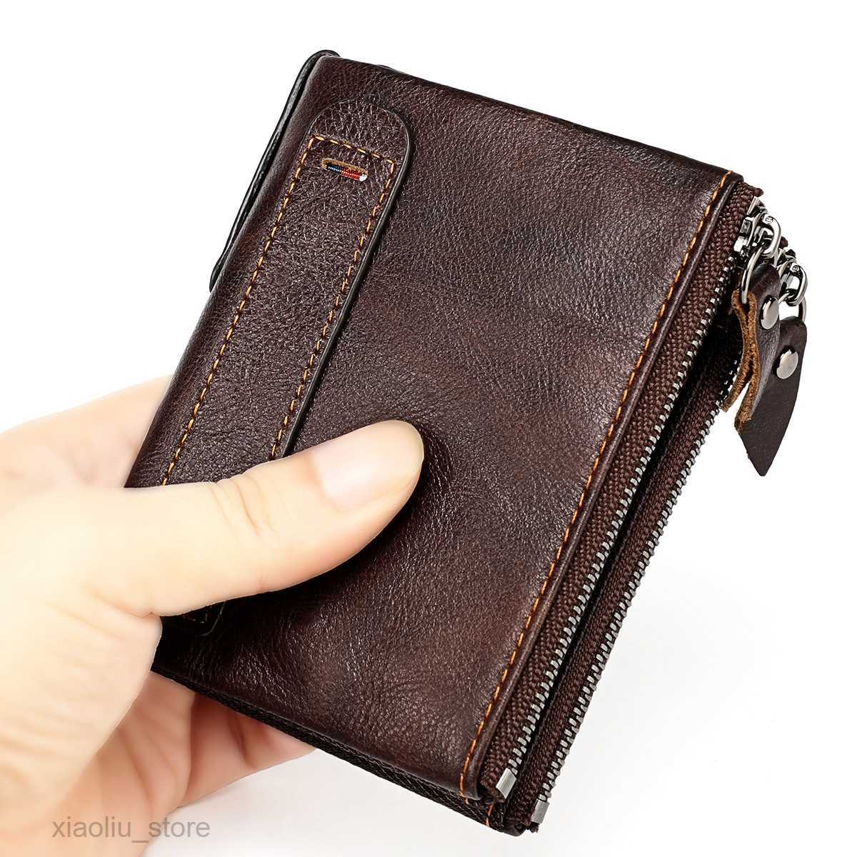 Money Clips Genuine Leather Wallets for Women Men Small Rfid Wallet Short Bifold Card Holder Men's Wallet with 3 Zipper Pockets Coin PurseHKD230627
Money Clips Genuine Leather Wallets for Women Men Small Rfid Wallet Short Bifold Card Holder Men's Wallet with 3 Zipper Pockets Coin PurseHKD230627