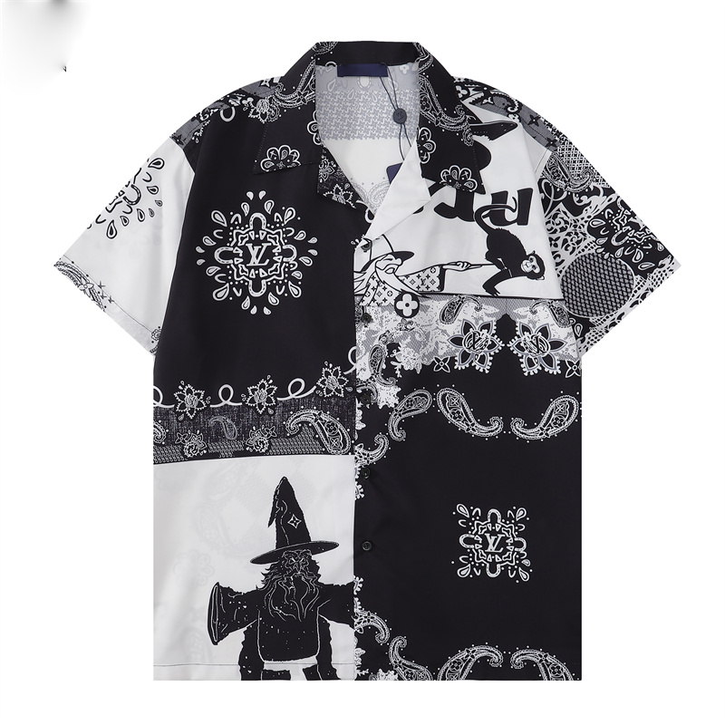High Quality Design Blouse Shirts Men's Camisas De Hombre Fashion Geometric Letter Print Casual Shirts Men Short Sleeve Turn Down Collar Business Dress Shirt M-3XL020
High Quality Design Blouse Shirts Men's Camisas De Hombre Fashion Geometric Letter Print Casual Shirts Men Short Sleeve Turn Down Collar Business Dress Shirt M-3XL020