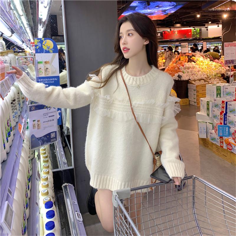 Women's Sweaters Women Spring Fall Sexy Strapless Sweater Fashion O Neck Mesh Ruffled Knitted Pullover Long Sleeve Cold Shoulder Loose Top, Gray
Women's Sweaters Women Spring Fall Sexy Strapless Sweater Fashion O Neck Mesh Ruffled Knitted Pullover Long Sleeve Cold Shoulder Loose Top, Gray