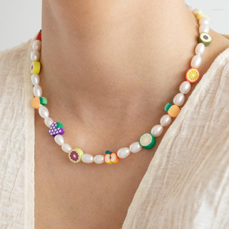 Choker Fashionable Cute Fruit Necklace Apple Banana Grape Beads Handmade Natural Pearl Neck Accessories Gifts For Girls 2023 Autumn
Choker Fashionable Cute Fruit Necklace Apple Banana Grape Beads Handmade Natural Pearl Neck Accessories Gifts For Girls 2023 Autumn