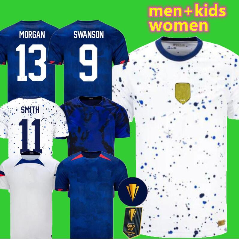 USWNT UsaS Soccer Jersey Football Shirts 2023 4 Stars Woman Kids Kits USMNT 22/23 Maillot de Foot Men Concacaf Gold Cup 2024 Women's WoRlD McKennie PULISIC SMITH MORGAN, 2022 away women
USWNT UsaS Soccer Jersey Football Shirts 2023 4 Stars Woman Kids Kits USMNT 22/23 Maillot de Foot Men Concacaf Gold Cup 2024 Women's WoRlD McKennie PULISIC SMITH MORGAN, 2022 away women