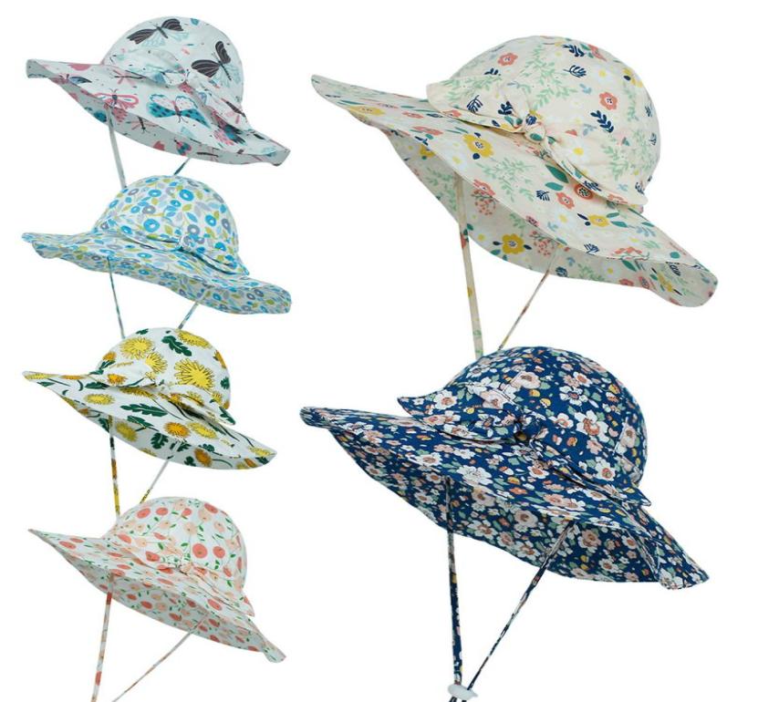 Ins Baby Kids Sun Hat Helmet Bow Flower Printed Sunhats Children Fashion Topee Lovely Boy Girl Bucket Wide Brim Hat7321808, Red
Ins Baby Kids Sun Hat Helmet Bow Flower Printed Sunhats Children Fashion Topee Lovely Boy Girl Bucket Wide Brim Hat7321808, Red