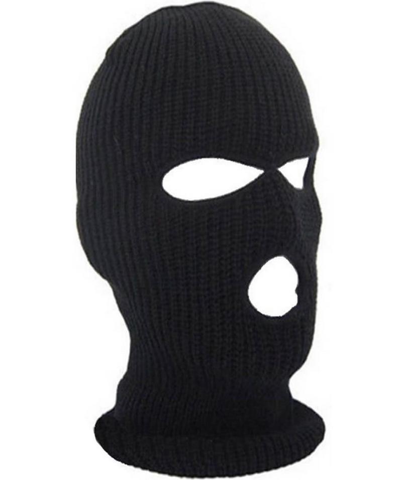 Full Face Cover Mask Three 3 Hole Balaclava Knit Hat Winter Stretch Snow Mask Beanie Hat Cap New Black Warm Face Masks9463071
Full Face Cover Mask Three 3 Hole Balaclava Knit Hat Winter Stretch Snow Mask Beanie Hat Cap New Black Warm Face Masks9463071