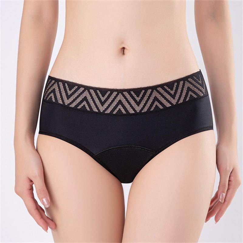 Women' Panties Menstrual Briefs Women Leak-proof Elastic High-waist Sexy Physiological Underwear Wholesale Female Lingerie Bikini, Black
Women' Panties Menstrual Briefs Women Leak-proof Elastic High-waist Sexy Physiological Underwear Wholesale Female Lingerie Bikini, Black
