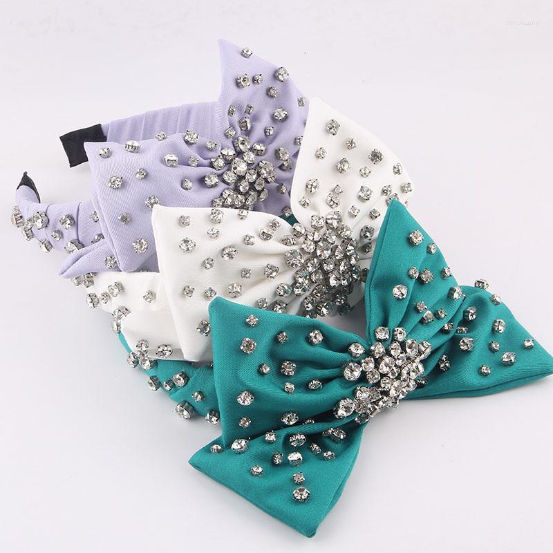 Hair Clips & Barrettes Bow Tie Rhinestone Headband Fashion Milk Silk Fabric Inlaid Bowknot Personality Accessories 926
Hair Clips & Barrettes Bow Tie Rhinestone Headband Fashion Milk Silk Fabric Inlaid Bowknot Personality Accessories 926