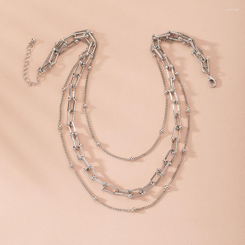 Pendant Necklaces Simplicity Chunky Chain Thick Metal Multilayer Temperament Necklace For Women Party Jewelry GiftsPendant PendantPendant Go
Pendant Necklaces Simplicity Chunky Chain Thick Metal Multilayer Temperament Necklace For Women Party Jewelry GiftsPendant PendantPendant Go