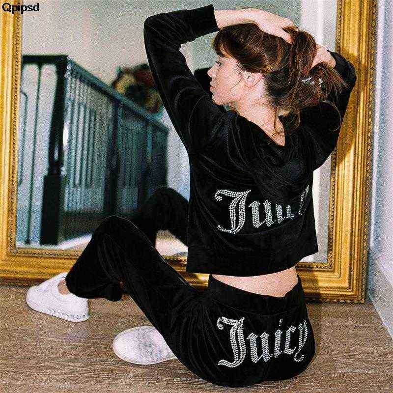 New Tracksuit Women Velvet Juicy Coutoure Couture Track Suit Two Piece Set Coture Sweatsuits For Pants Stes 23ess, Packaging
New Tracksuit Women Velvet Juicy Coutoure Couture Track Suit Two Piece Set Coture Sweatsuits For Pants Stes 23ess, Packaging