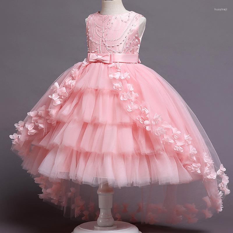 Girl Dresses Sequins Beading Girls Party Dress Bow Floral Patchwork O-Neck Sleeveless Kids Tutu 3 To 8 Years Old, Purplish red
Girl Dresses Sequins Beading Girls Party Dress Bow Floral Patchwork O-Neck Sleeveless Kids Tutu 3 To 8 Years Old, Purplish red