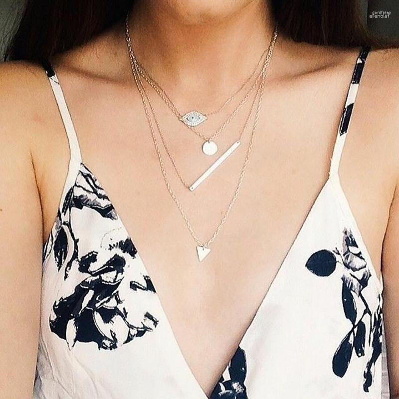 Pendant Necklaces Fashion Gold Color For Women Vintage Female Crystal Eye Geometric Shape Necklace Jewelry Gift Wholesale
Pendant Necklaces Fashion Gold Color For Women Vintage Female Crystal Eye Geometric Shape Necklace Jewelry Gift Wholesale