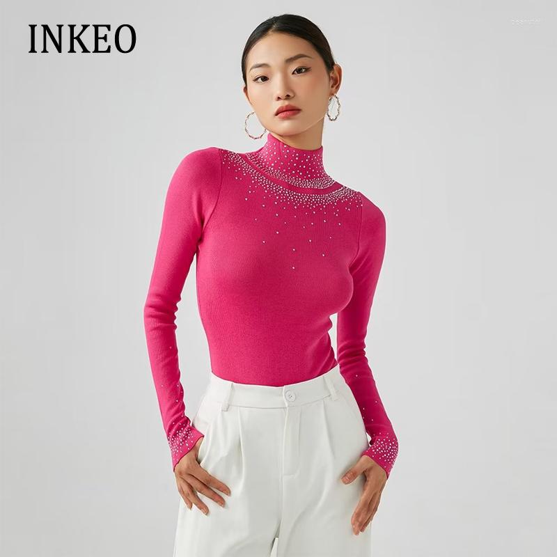 Women's Sweaters Fashion Rhinestones Pullover Sweater Bodysuit 2023 Autumn Winter Solid Long Sleeve Knit Tops Turtleneck Jumper Slim INKEO, Black
Women's Sweaters Fashion Rhinestones Pullover Sweater Bodysuit 2023 Autumn Winter Solid Long Sleeve Knit Tops Turtleneck Jumper Slim INKEO, Black