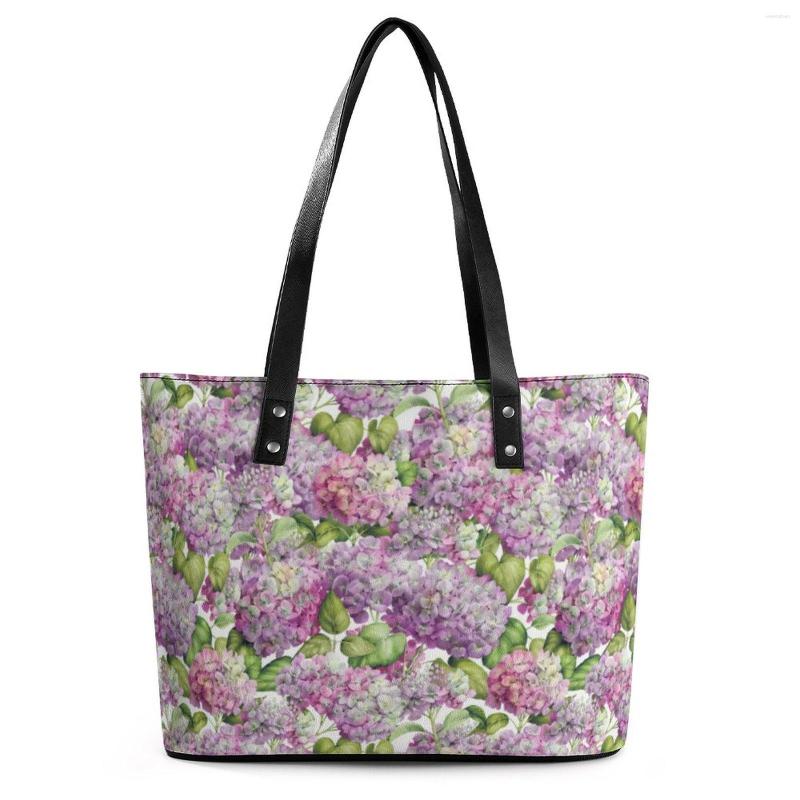 Evening Bags Hydrangea Floral Handbags Pink Lavender Print PU Leather Shoulder Bag Ladies Beach Tote Handle Leisure Hand, Style-10
Evening Bags Hydrangea Floral Handbags Pink Lavender Print PU Leather Shoulder Bag Ladies Beach Tote Handle Leisure Hand, Style-10