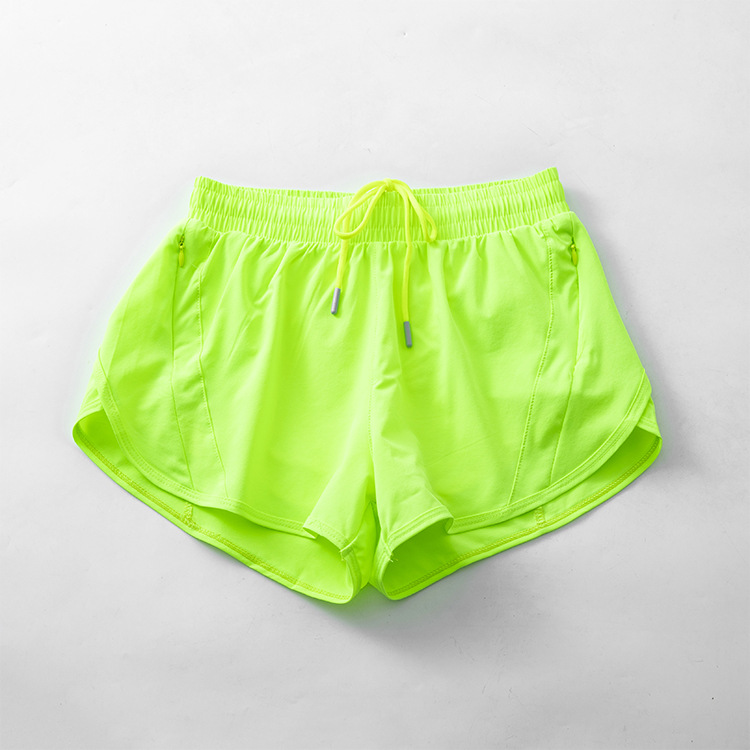 Summer Yoga Hotty Hot Shorts Breathable Quick Drying Sports Underwear Womens Pocket Running Fitness Pants Princess Sportswear Gym Legging lu Q0JF
