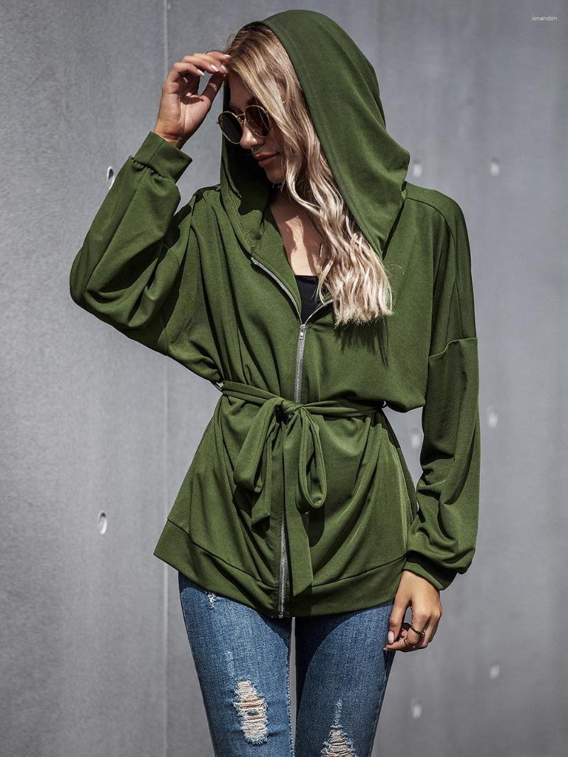 Women' Hoodies Women' Olive Zip Up Sweatshirts Female Casual Jacket 2023 Autumn Outerwear Loose Hooded Coat Hoodie Tops Black
Women' Hoodies Women' Olive Zip Up Sweatshirts Female Casual Jacket 2023 Autumn Outerwear Loose Hooded Coat Hoodie Tops Black
