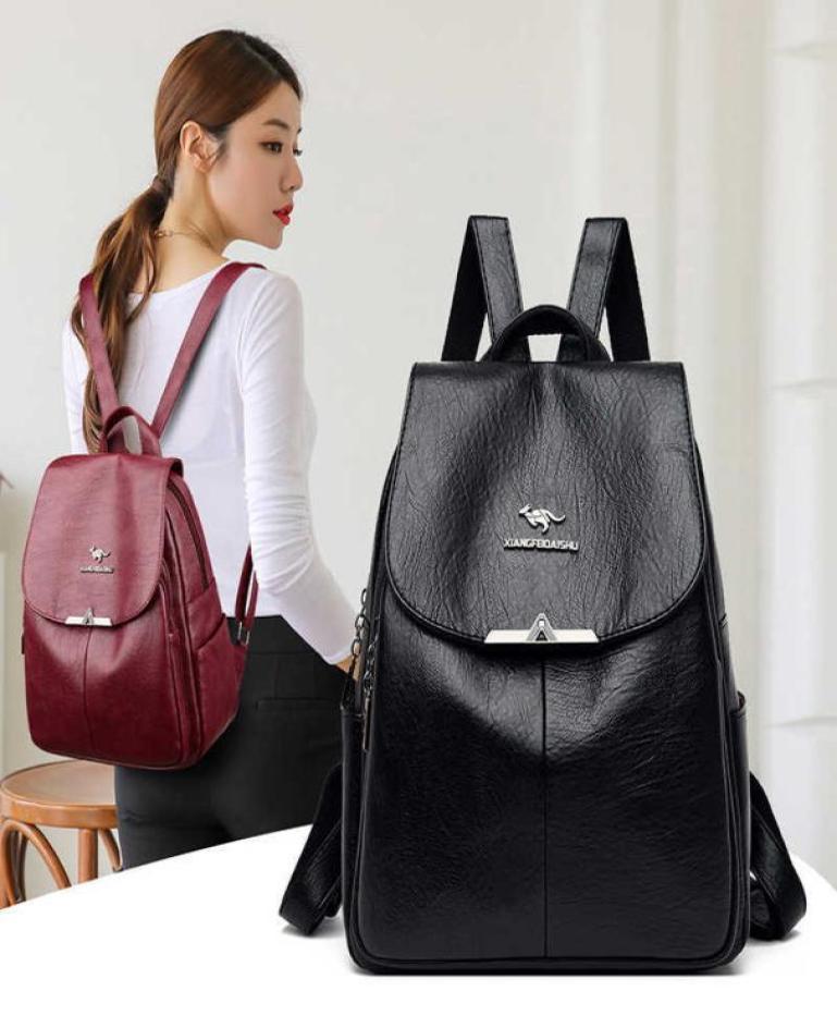 2022 New Soft Leather Backpack Women Antitheft Travel Backpack High Capacity School Bags for Teenage Girls Shoulder Bags2898629, Brown
2022 New Soft Leather Backpack Women Antitheft Travel Backpack High Capacity School Bags for Teenage Girls Shoulder Bags2898629, Brown