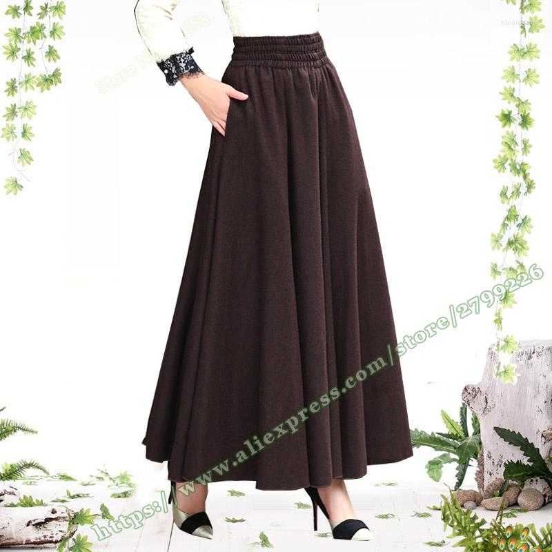 Skirts 2023 Winter Female Retro Vintage Fashion Casual High Waist Black 50% Wool Woolen Warm Ladies Skirt Maxi Womens Clothing
Skirts 2023 Winter Female Retro Vintage Fashion Casual High Waist Black 50% Wool Woolen Warm Ladies Skirt Maxi Womens Clothing
