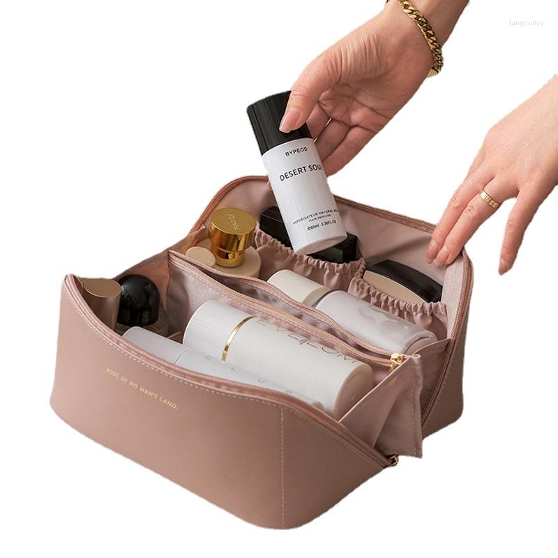 Cosmetic Bags Makeup Bag Pillow PU Water Proof Women's Large-capacity Portable Travel Storage Wash, Black
Cosmetic Bags Makeup Bag Pillow PU Water Proof Women's Large-capacity Portable Travel Storage Wash, Black
