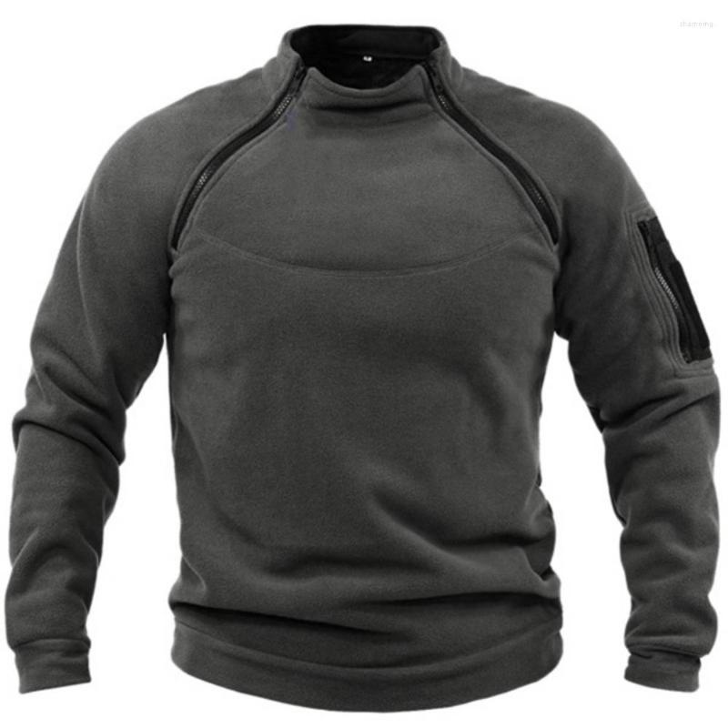 Hunting Jackets Interior Plush Design Outdoors Standing Collar Mens Fashionable Sweater Ventilate With A Loose And Solid Color Hoodies, Black m
Hunting Jackets Interior Plush Design Outdoors Standing Collar Mens Fashionable Sweater Ventilate With A Loose And Solid Color Hoodies, Black m