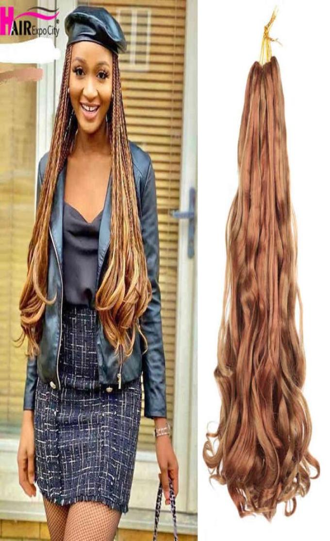 20 Inch Loose Wave Crochet Hair Wavy Synthetic Braids Extensions Pre Stretched Braiding For Black Women Expo City 2206109451821
20 Inch Loose Wave Crochet Hair Wavy Synthetic Braids Extensions Pre Stretched Braiding For Black Women Expo City 2206109451821