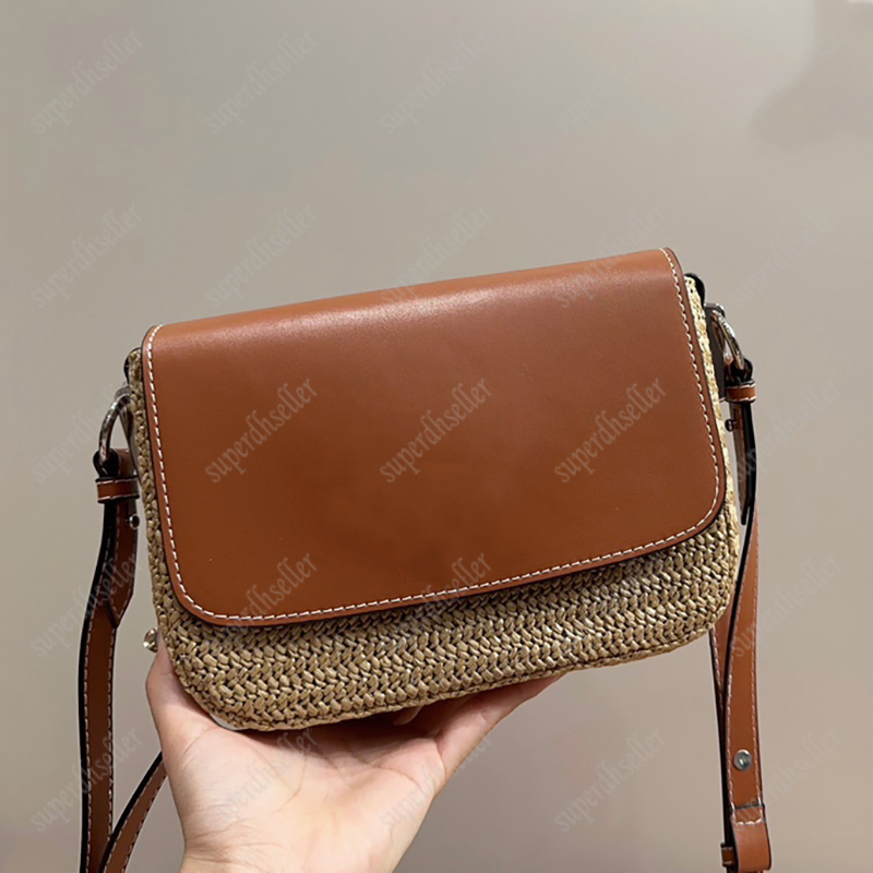 2023 Straw Bag Luxury Designer Crossbody Bags Women Shoulder Pack High-quality Cross Body Casual Handbags Flap Handbag Lady Pochette, Black
2023 Straw Bag Luxury Designer Crossbody Bags Women Shoulder Pack High-quality Cross Body Casual Handbags Flap Handbag Lady Pochette, Black