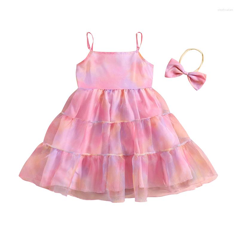 Girl Dresses Pudcoco Toddler Baby Dress 2Pcs Summer Outfits Sleeveless Tie-Dye Print Mesh Tulle Headband Set Clothes 1-5T, Picture shown
Girl Dresses Pudcoco Toddler Baby Dress 2Pcs Summer Outfits Sleeveless Tie-Dye Print Mesh Tulle Headband Set Clothes 1-5T, Picture shown