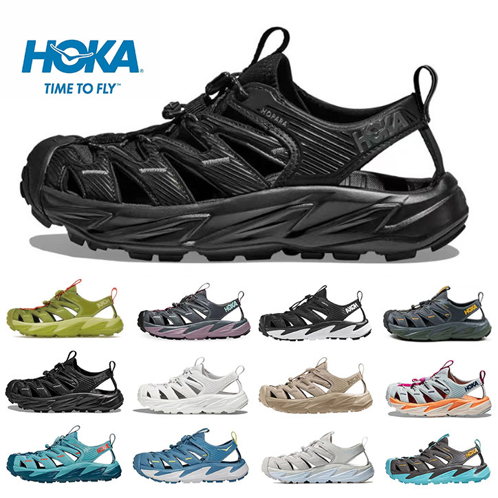 HOKA ONE ONE Hopara Sandals Designer Men Womens Beach Hokas Slippers Summer Slides for Men and Women, Item#2