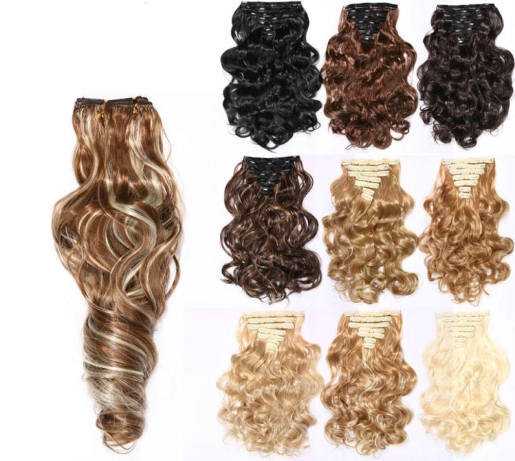 High Quality 20quot Long Wavy Synthetic Clip In Hair Extensions for Women Hairpieces Fake Hair High Temperature Fiber2694223
High Quality 20quot Long Wavy Synthetic Clip In Hair Extensions for Women Hairpieces Fake Hair High Temperature Fiber2694223