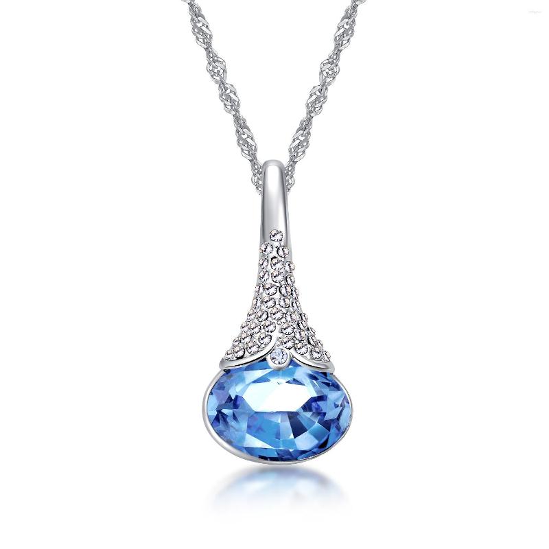 Pendant Necklaces NL-00187 Austrian Crystal Necklace For Women Silver Plated Jewelry Accessories Birthday Gift Girlfriend
Pendant Necklaces NL-00187 Austrian Crystal Necklace For Women Silver Plated Jewelry Accessories Birthday Gift Girlfriend