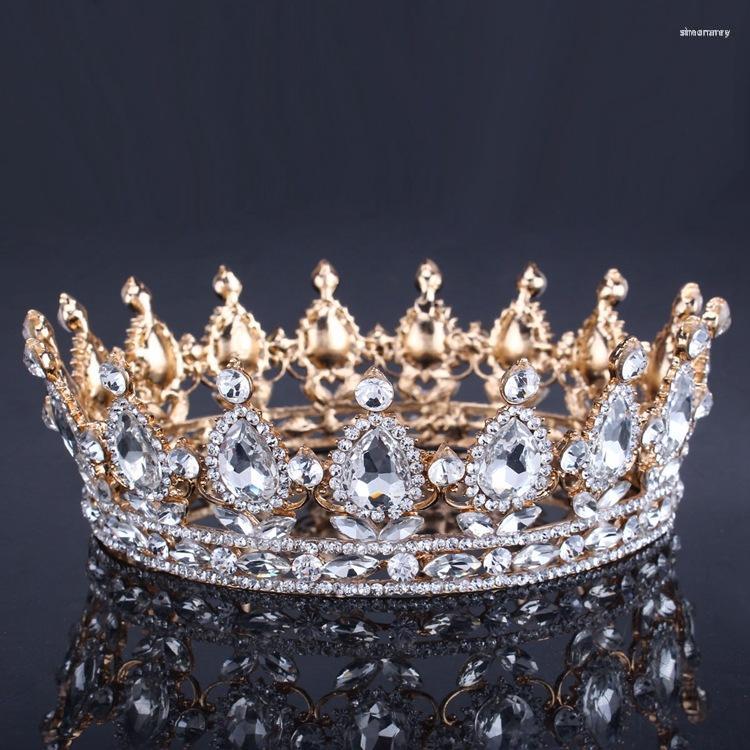 Hair Clips Vintage Baroque Queen King Bride Tiara Crown For Women Headdress Prom Bridal Wedding Tiaras And Crowns Jewelry Accessories
Hair Clips Vintage Baroque Queen King Bride Tiara Crown For Women Headdress Prom Bridal Wedding Tiaras And Crowns Jewelry Accessories