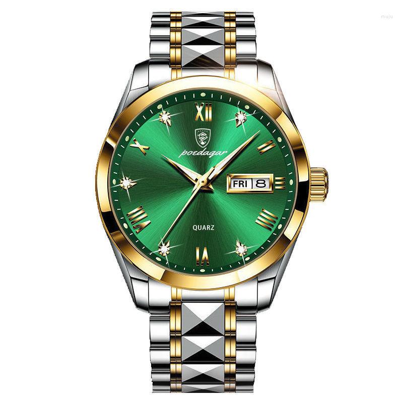 Wristwatches Quartz Watches For Men's Top Luxury Date Clock Night Glow Waterproof Sports Watch Leisure Wristwatch Reno Masculino, Lanpanyinkeyindai
Wristwatches Quartz Watches For Men's Top Luxury Date Clock Night Glow Waterproof Sports Watch Leisure Wristwatch Reno Masculino, Lanpanyinkeyindai