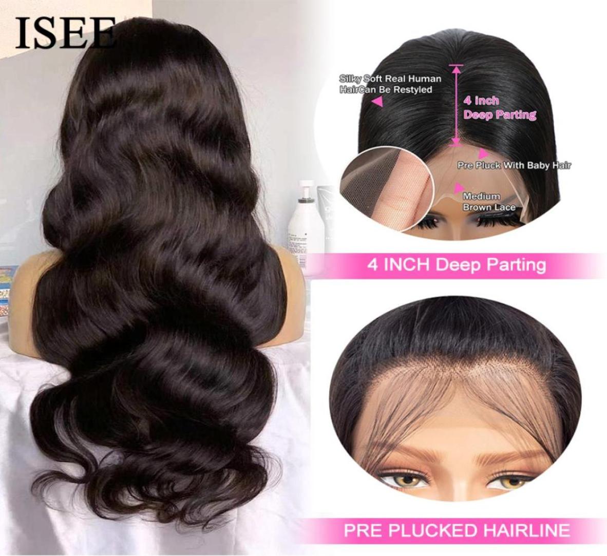 ISEE HAIR Peruvian Body Wave Lace Front Wig 4x4 Body Wave Lace Closure Wigs For Women Human Hair Wigs 13x4 Lace Frontal Wigs5652488651465, Black
ISEE HAIR Peruvian Body Wave Lace Front Wig 4x4 Body Wave Lace Closure Wigs For Women Human Hair Wigs 13x4 Lace Frontal Wigs5652488651465, Black