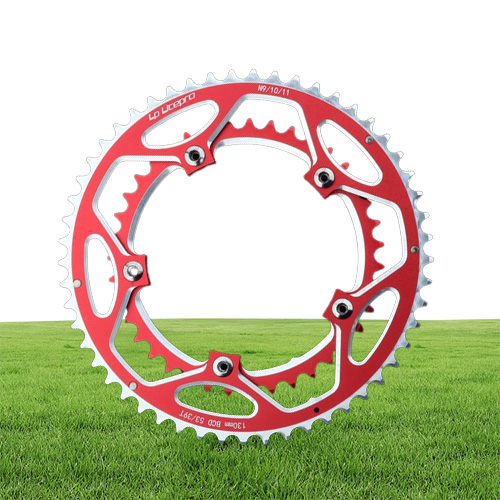 LITEPRO Chainwheel Double Chainring BCD 130mm Aluminum Alloy Folding Bike 5339T Chainrings Iamok Bicycle Parts313t