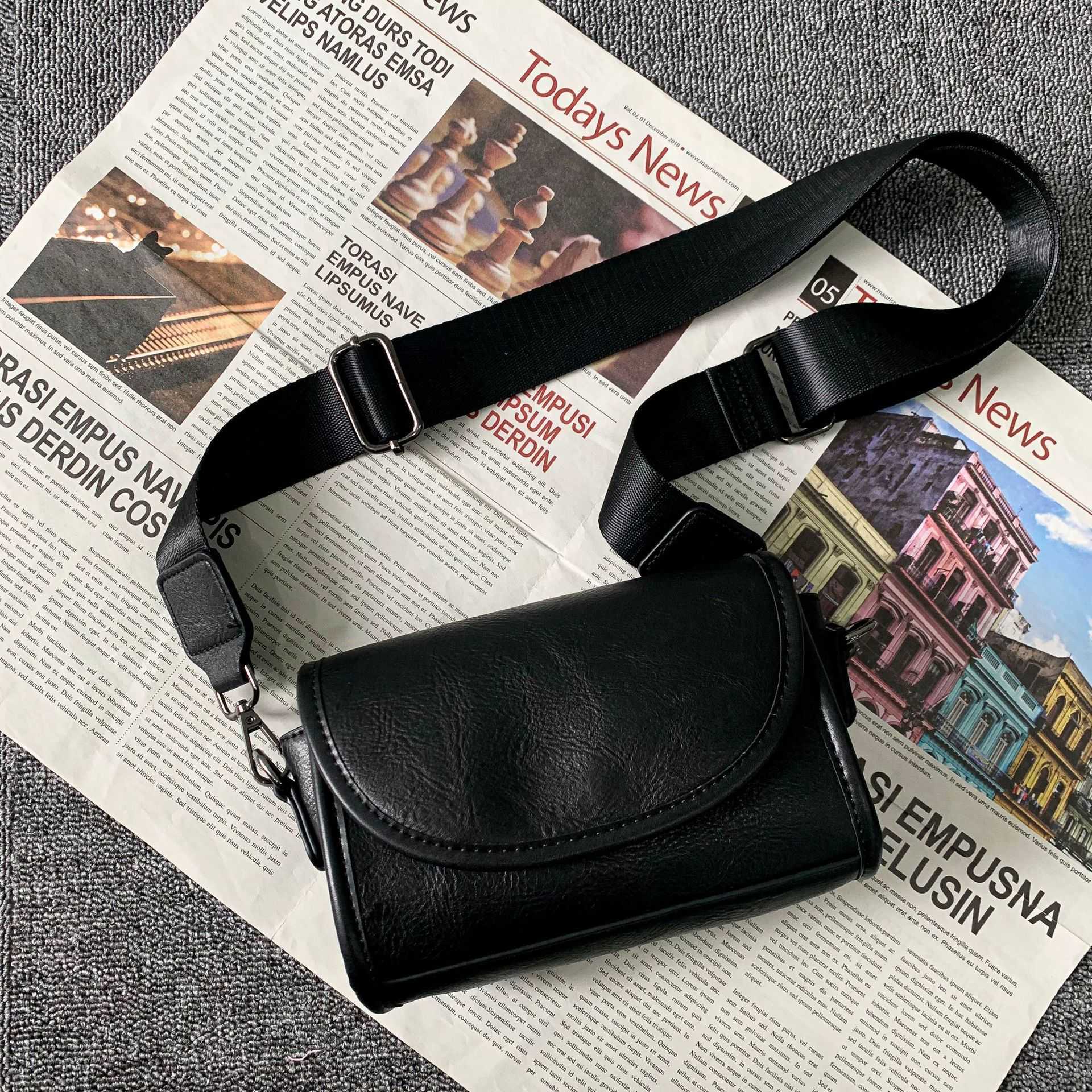 Super Hot Small Bag Women's New Fashion Shoulder Crossbody Bag Soft Leather Texture, Black5
Super Hot Small Bag Women's New Fashion Shoulder Crossbody Bag Soft Leather Texture, Black5
