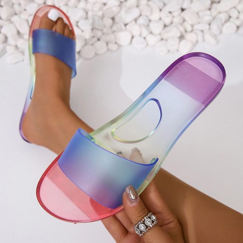 Slippers Summer Women Flats Shoes Rome 2023 Casual Transparent Fashion Beach Dress Sandals Flip-flops Ladies Slides Zapatos, Blue
Slippers Summer Women Flats Shoes Rome 2023 Casual Transparent Fashion Beach Dress Sandals Flip-flops Ladies Slides Zapatos, Blue